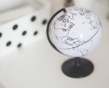 globe image representing international travel