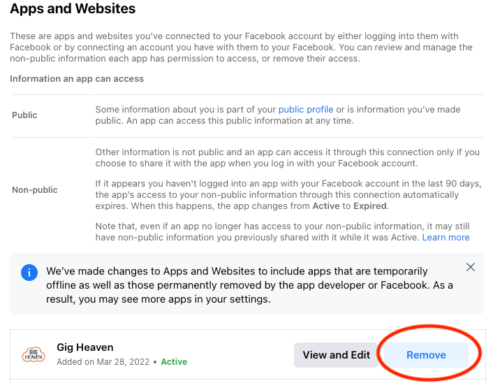 facebook instructions