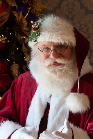 Photo of Real Bearded Santa Claus