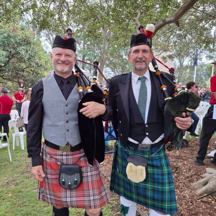 Central Coast Bagpiper
