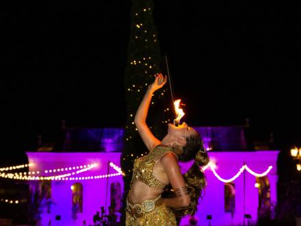 Multi prop fire performer (photo 2)