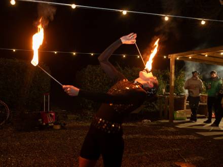 Fire acts/ show, LED acts and Stilts (photo 1)